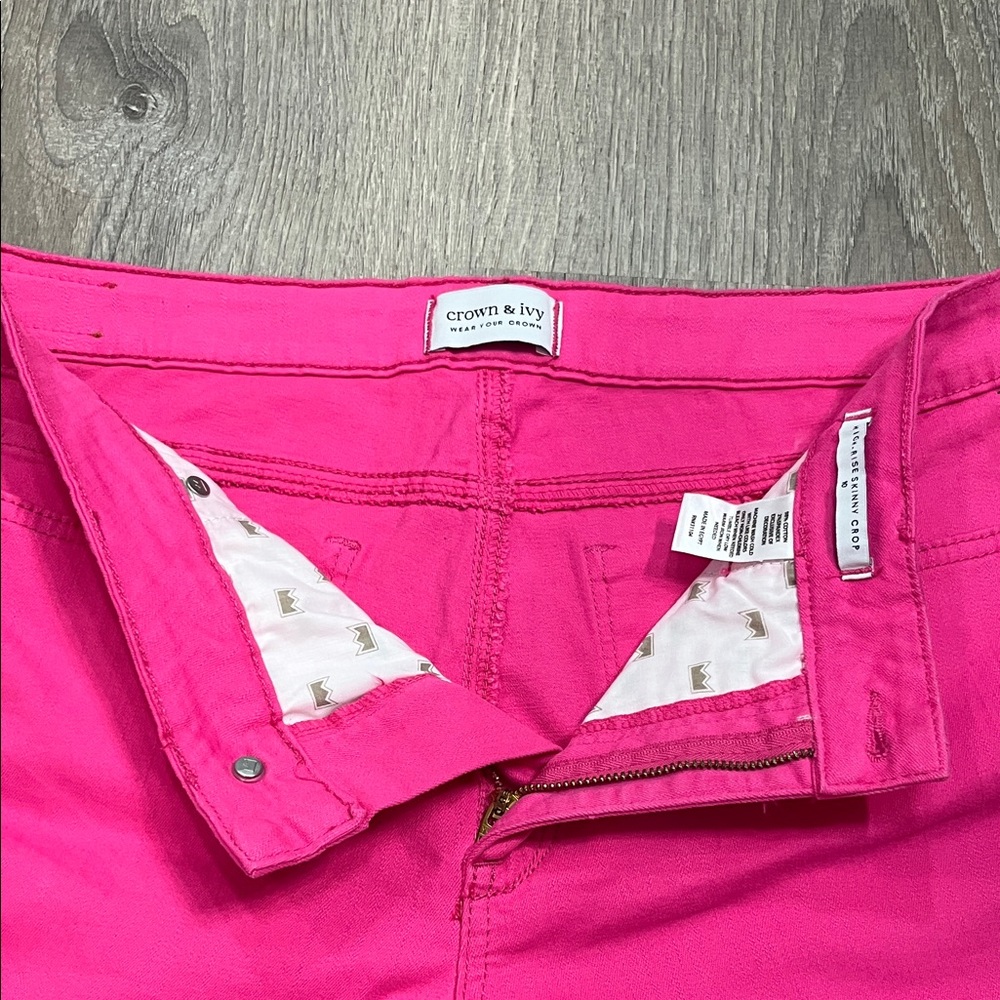 Crown and ivy Pink Women's Jeans - Picture 10 of 10